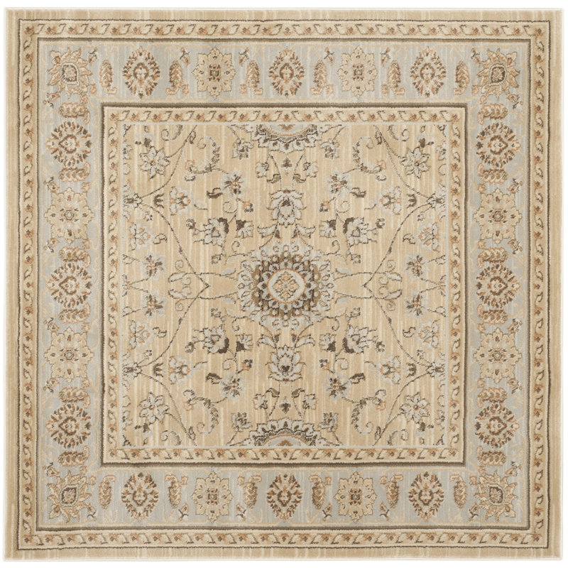 Lavelle Performance Oriental Rug, Square 5'