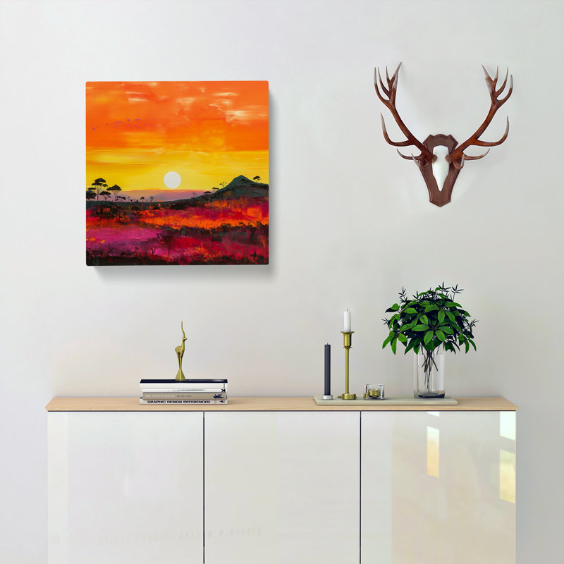 Print, 35cm H x 35cm W x 3cm D