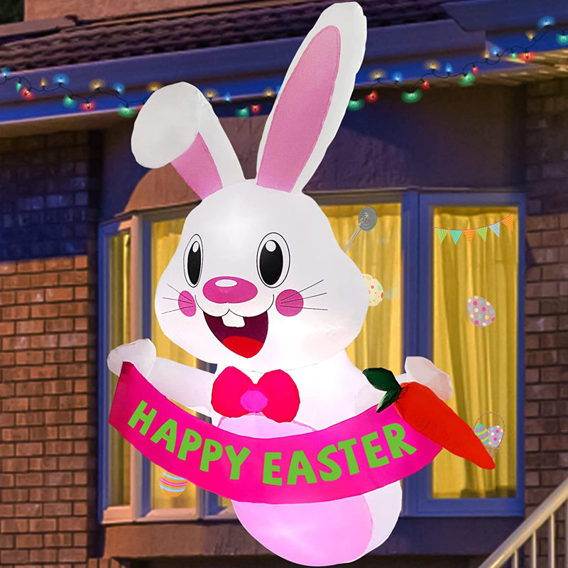 Lapin de Pâques gonflable
