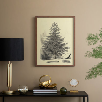 Reproduction d'art encadrée de Noël
