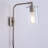 Bernina Plug-in Armed Sconce