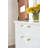 Glacio 3-3/4 inch (96mm) Center-to-Center Clear/Champagne Bronze Cabinet Pull-63962903-109026418