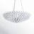 6-Light Dimmable Wrought Iron Bowl Pendant -1638587130