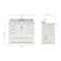 Magnolia Bath Vanity Oval Basin S043SCWOV