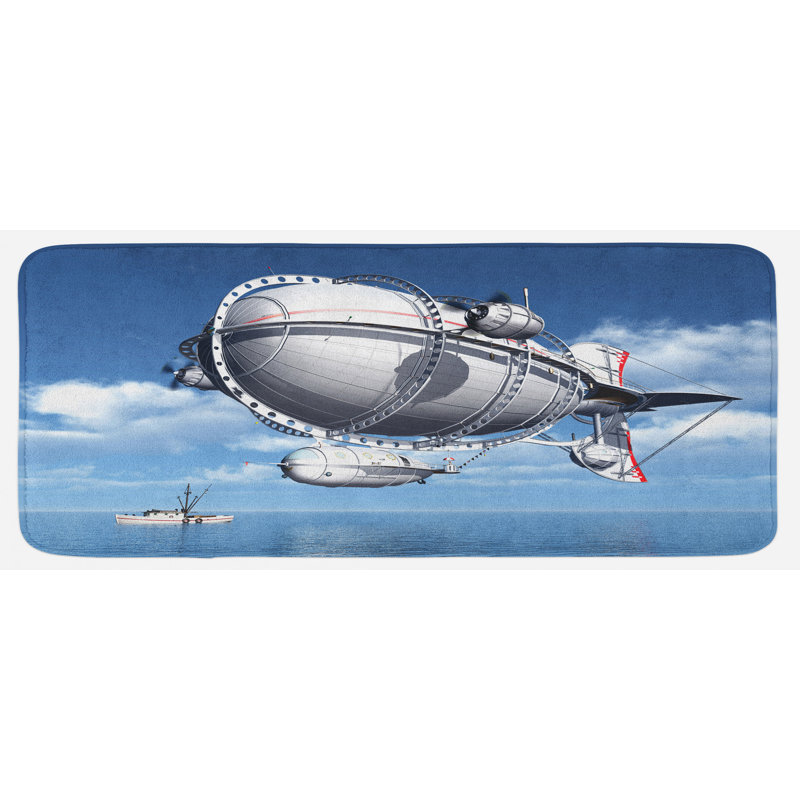 Tapis de cuisine zeppelin