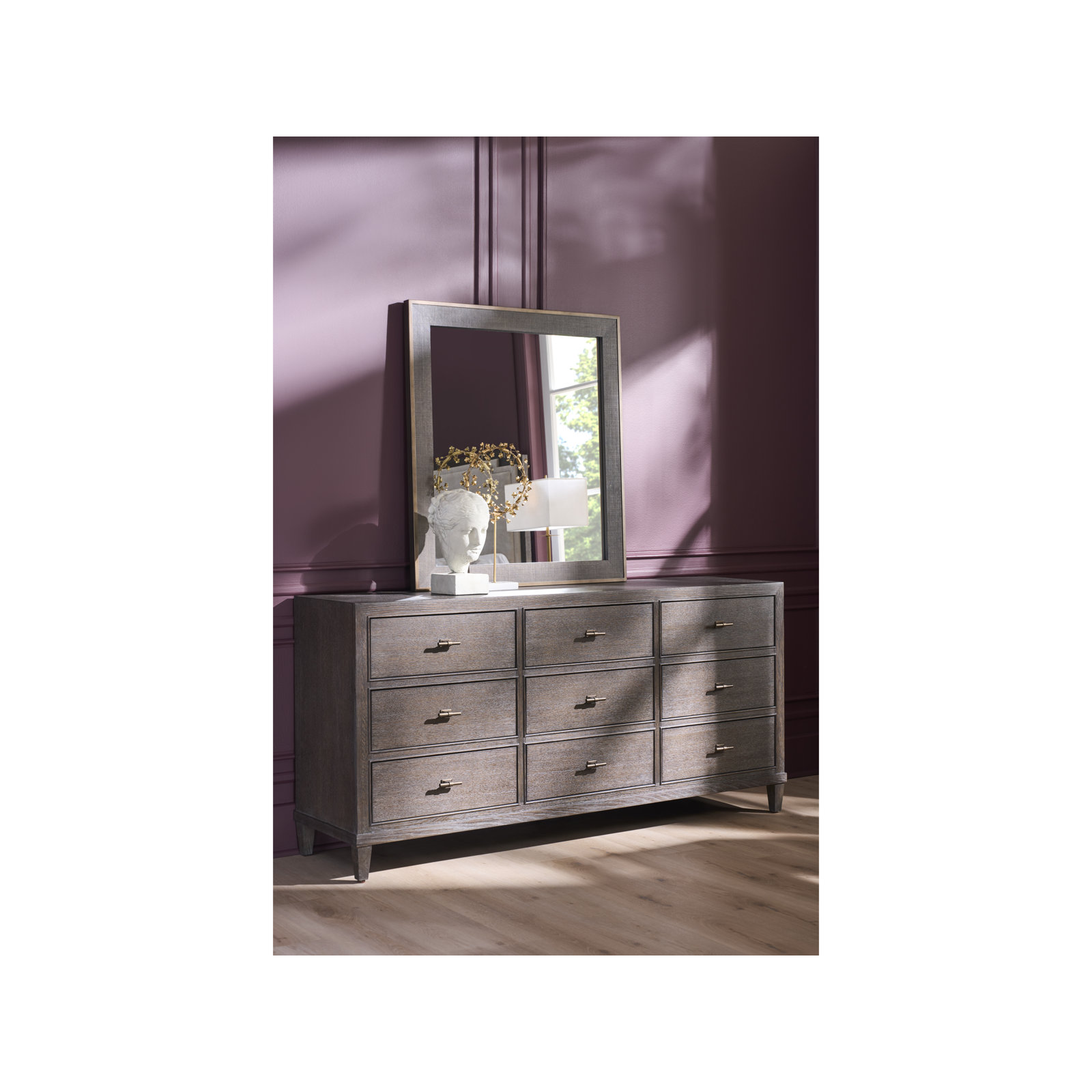 Saratoga 74 " Oak Dresser