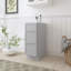 Armoire de salle de bain autoportante 12 po à 3 tiroirs Colton, sans comptoir, prête à assembler, gris Colton-95216794