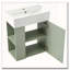 Meuble-lavabo flottant avec lavabo en céramique-677148692