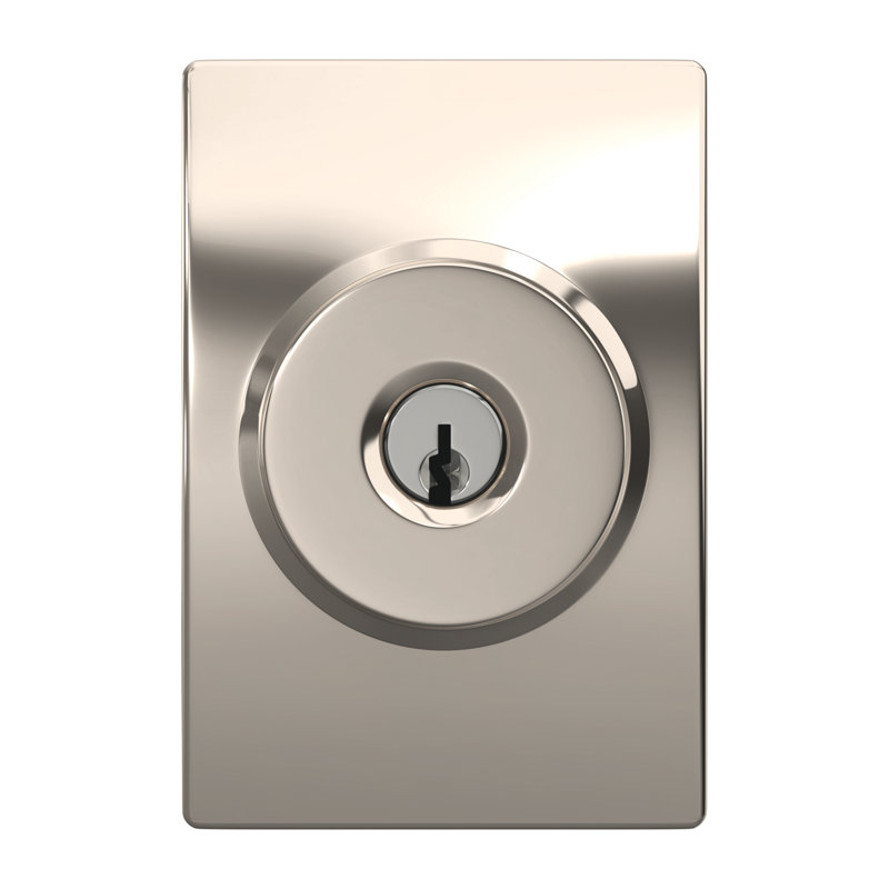 Bowery Keyed (Entry) Door Knob, Polished Nickel