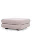 Outdoor Modular Sofa Malaga mauritius light grey - Ottoman