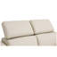 Canapé en cuir italien avec fauteuil inclinable Global United-1643469009