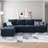 Sabira L Shaped Modular Sectional Couch-87092911