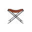 Tabouret d'appoint en cuir véritable Nardone-1679119687