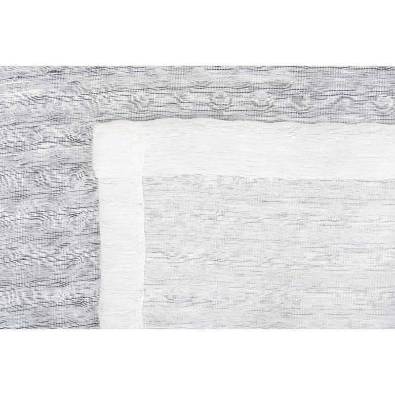 Gardine Dot mit Schlaufen (1 Stück), transparent, White