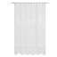 Doublure de rideau de douche transparente, 72 "x 72" imperméable PEVA avec 3 aimants et œillets résistants à la rouille, transparent