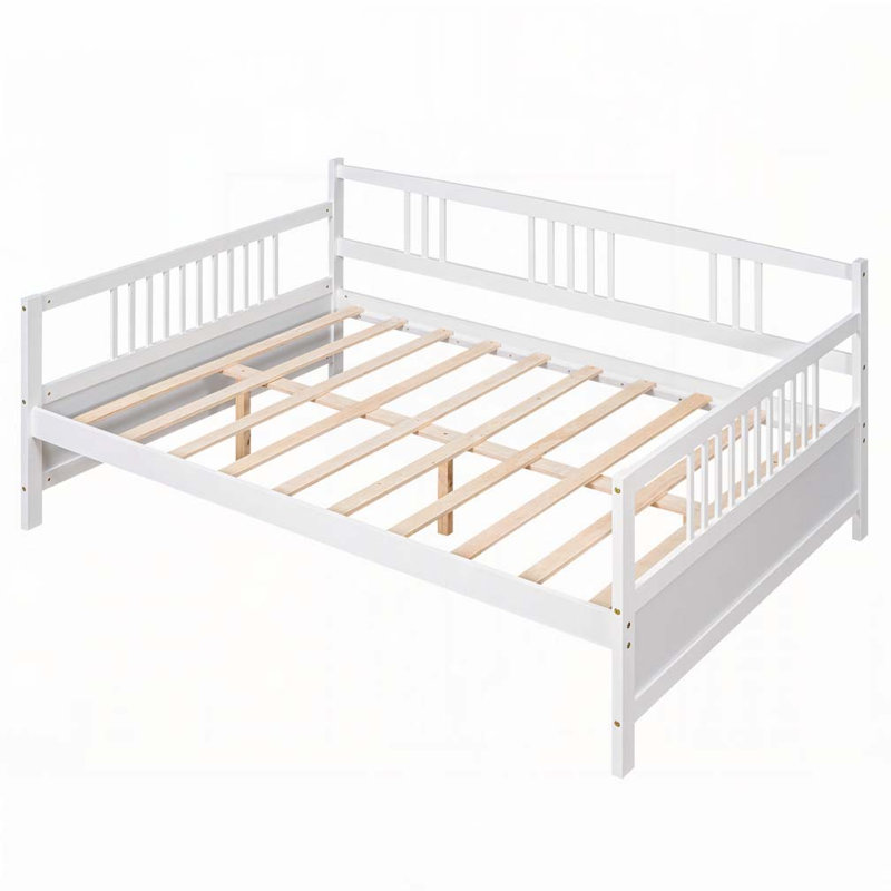 Daybed with Support Legs, Full/Double, White