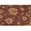 Tapis rouge / brun clair en laine noué à la main 8 pi 11 po x 11 pi 5 po Dorn