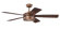 52" Braxton 5 - Blade LED Standard Ceiling Fan with Remote Control and Light Kit Included