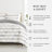 Reversible Chevron Pattern 3-Piece Duvet Cover Set-1678640027