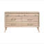 Commode double 6 tiroirs Deana