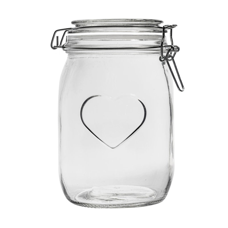 Glass Jar, 115 H x 114 W x 114 D cm