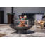 Oulu Round Steel Wood Burning Fire Pit