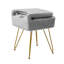 Solid Wood Accent Stool-2081465521