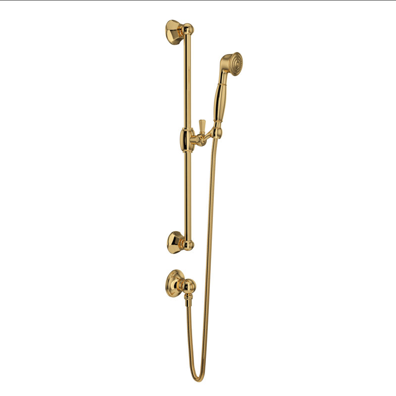Palladian® Complete Shower System, Italian Brass
