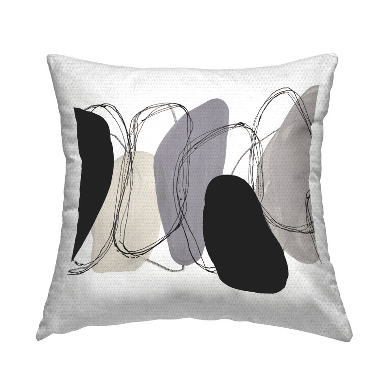 Abstract Outdoor Throw Pillow