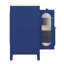 Meuble-lavabo 24 po avec lavabo en céramique, 1 porte en verre, 2 tiroirs à fermeture douce et tablette réglable, armoire de rangement en bois massif-114229090