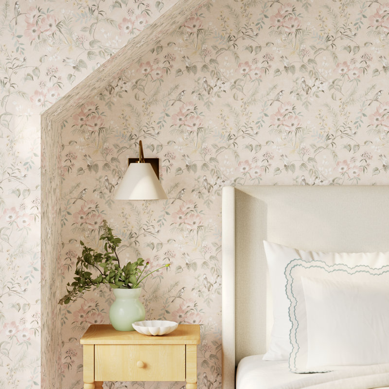 Harton Floral Roll, Pink