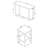 White Marble 4-Piece Dining Set