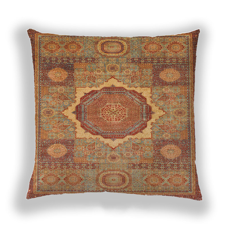 Coussin Abstract 1475, Microsuède