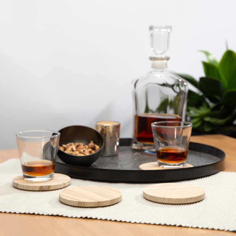 Sand Natural Sandstone Coaster Set