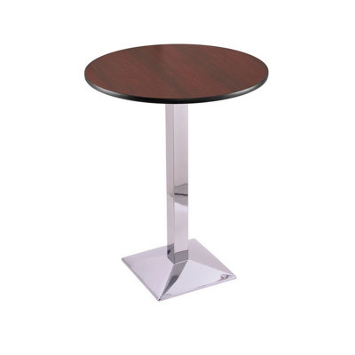 Table piédestal à hauteur de comptoir