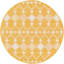 Tapis intérieur / extérieur jaune Artressia-1969146505