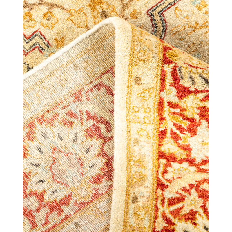 Classic One-of-a-Kind 4' 3" X 5' 8" Hand Knotted Area Rug