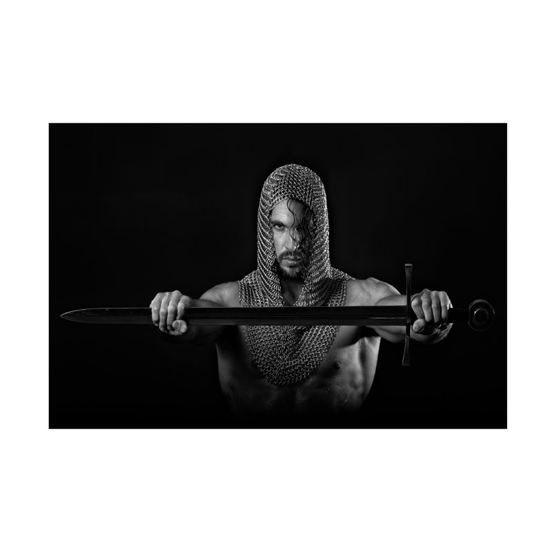 Colin Dixon Broadsword Canvas Art, H 12 po x l 19 po