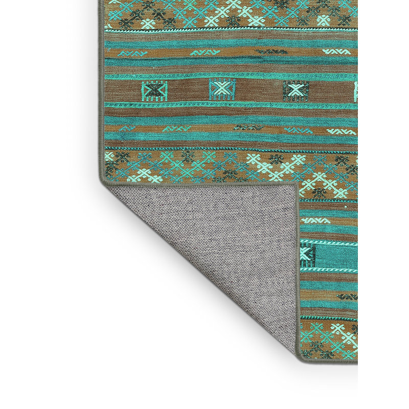 Jarnail Performance Southwestern Indoor Rug, Rectangle 4' x 6'