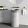 Trueform Concrete Groov 16'' Concrete Circular Bathroom Sink