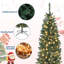 Lighted Artificial Christmas Tree-1233035215