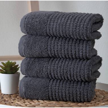 Aryon Cotton Blend Hand Towels (Set of 4) AllModern Color: Dusk