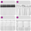 Semi Sheer Curtain Pair-114299868-114299857