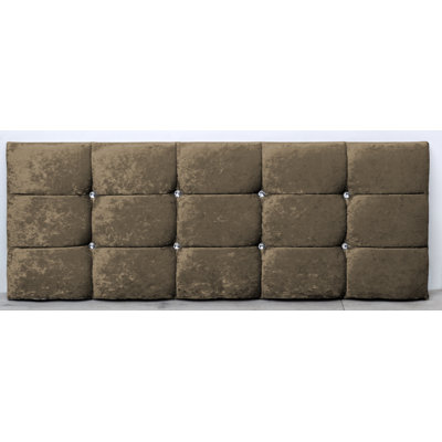 Dye Upholstered Velvet Headboard