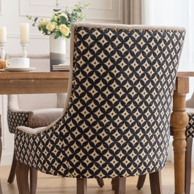 Modern Style Dining Chairs,Upholstered Comfort for Dining Room(Set of 2)