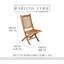 Ascot Outdoor Teak Dining Side Chair
