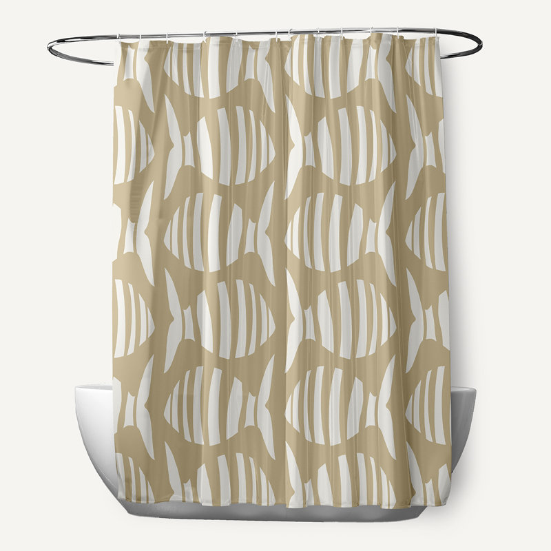 Rideau de douche Callensburg, Taupe