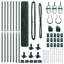 Galvanised Steel Border Fencing-708059660-708059664