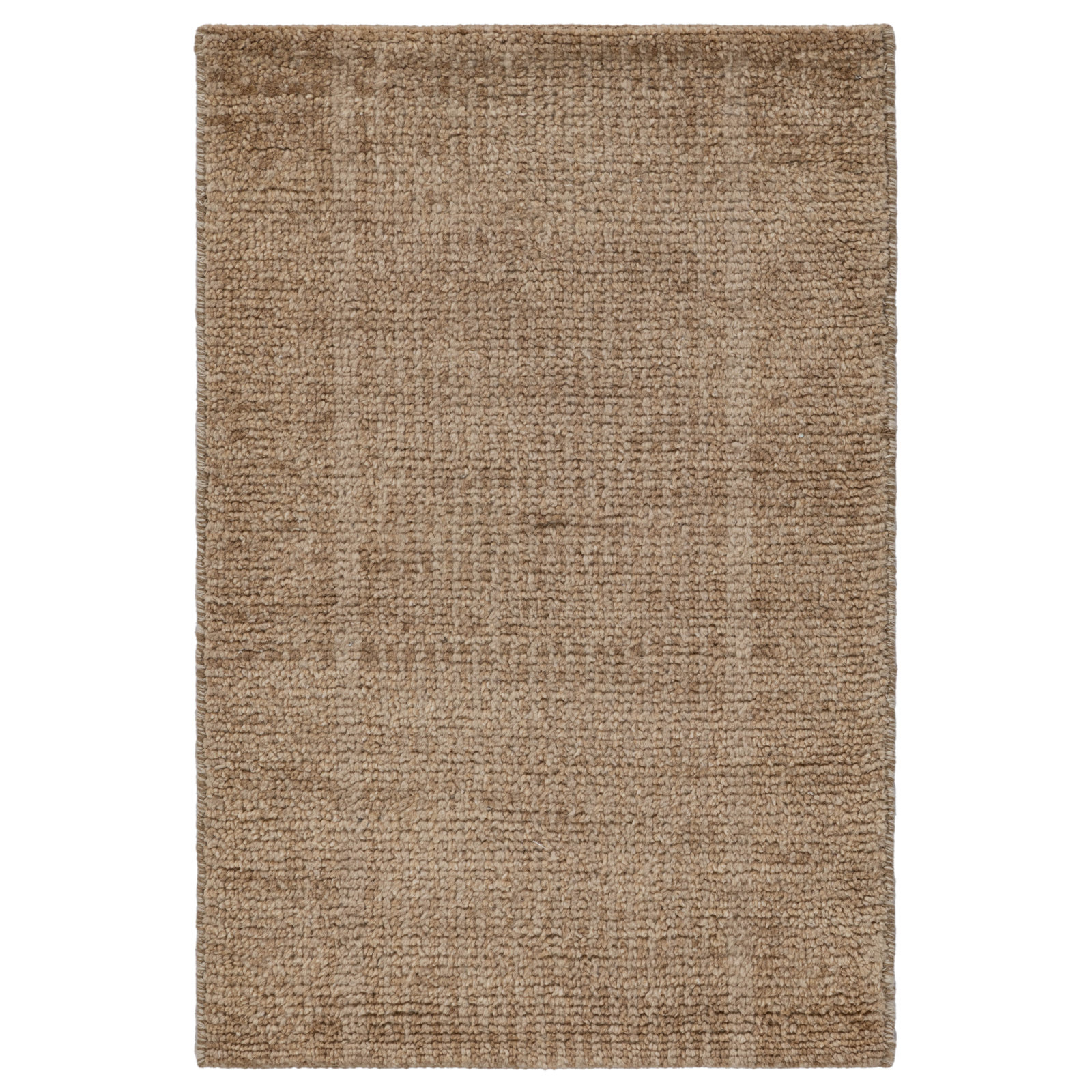 Vanna Hand-Knotted Striped Wool Rug, Sand, 3'x5'