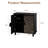 Jozhiel 31.7" Wide Decorative Accent Storage Cabinet with 2 Doors-1304578427